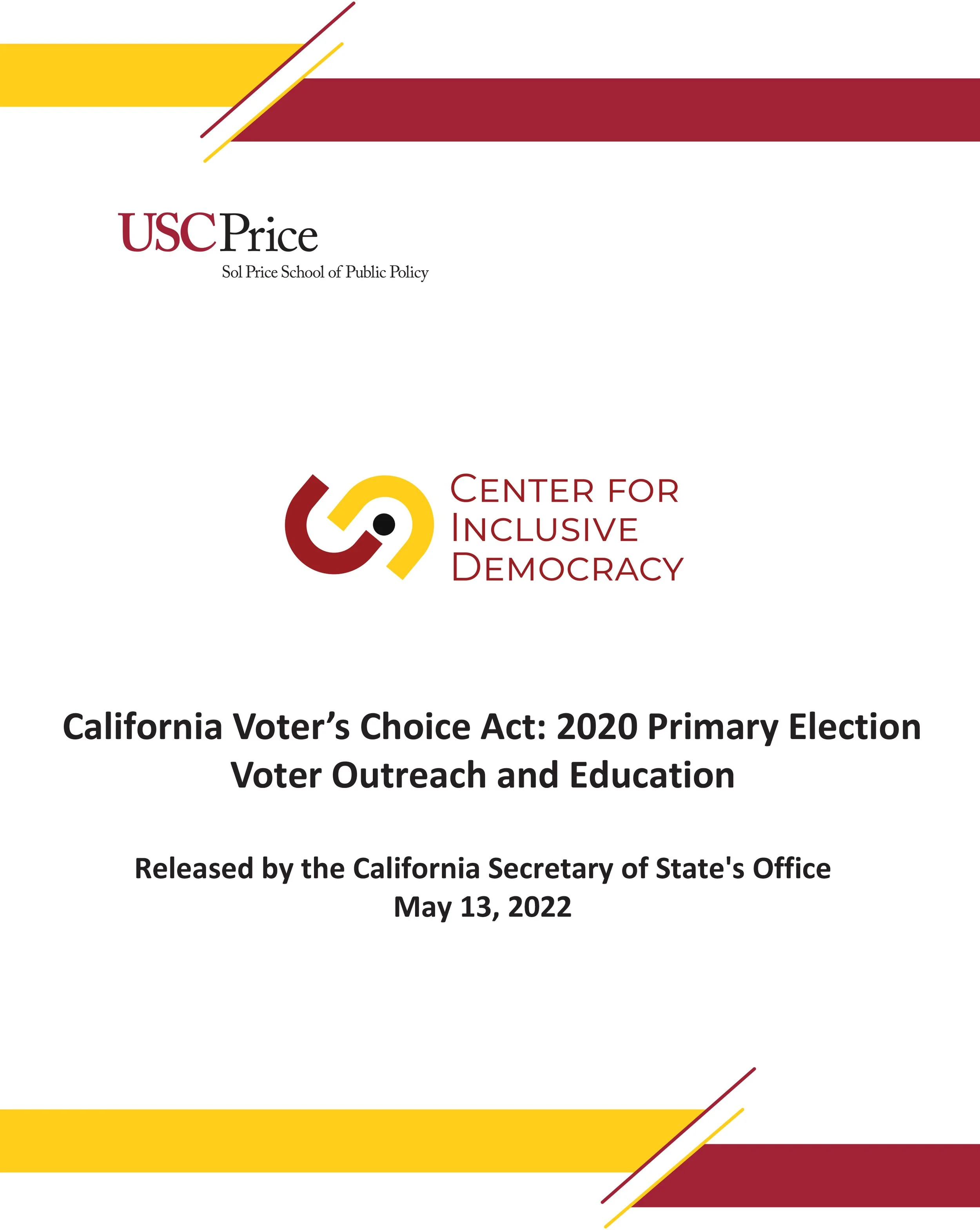 洋書 Voting and Collective Choice Official Voter's Choice Act Reports — Center for Inclusive